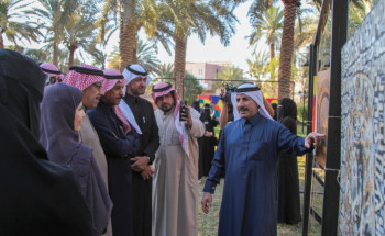مركز عبدالرحمن السديري الثقافي بالجوف يقيم معرضاً يتناول الفنون في الإبل