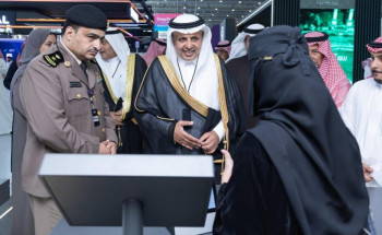 رئيس الهيئة العامة للنقل يزور جناح وزارة الداخلية المشارك في مؤتمر “ليب 2024”