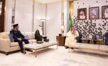الأمير عبدالعزيز بن سعود يستقبل سفير دولة قطر لدى المملكة