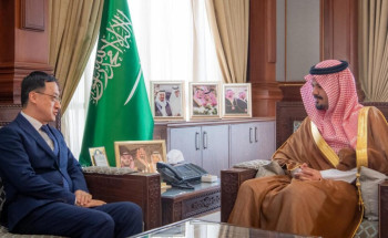 أمير منطقة المدينة المنورة يستقبل القنصل العام لجمهورية الصين الشعبية بجدة