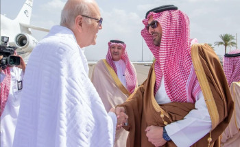 رئيس حكومة تصريف الأعمال في لبنان يصل المدينة المنورة