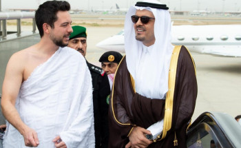 ولي عهد الأردن يصل جدة