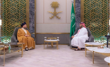 ولي العهد يستقبل زعيم تيار الحكمة في جمهورية العراق