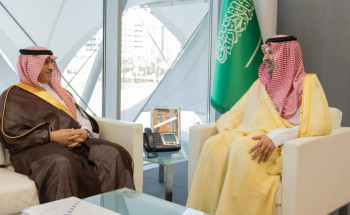 الأمير فيصل بن سلمان يلتقي وزير التعليم