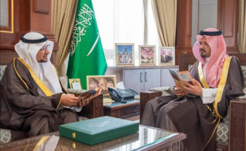 أمير المدينة المنورة يستقبل مدير فرع وزارة النقل والخدمات اللوجستية بالمنطقة