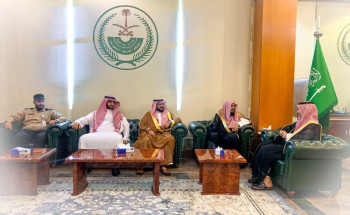 محافظ ينبع يلتقي بالمدير العام لفرع وزارة الشؤون الإسلامية بمنطقة المدينة المنورة