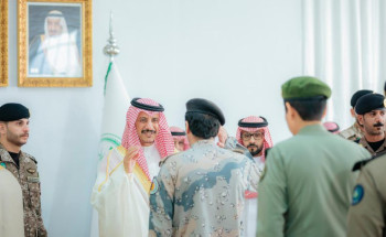 محافظ حفر الباطن يستقبل المهنئين بعيد الفطر المبارك