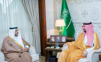 نائب أمير الشرقية يستقبل رئيس جامعة حفر الباطن