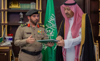 أمير الباحة يتسلم التقرير السنوي لشرطة المنطقة
