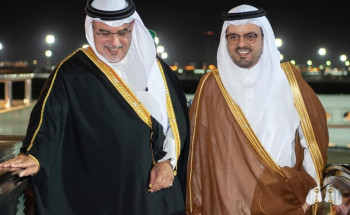 ولي عهد مملكة البحرين يصل إلى جدة