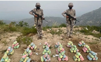 جازان.. حرس الحدود يحبط تهريب 160 كيلوجرامًا من نبات القات المخدر