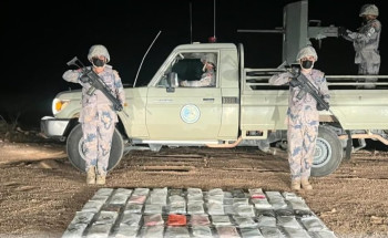 حرس الحدود بنجران يحبط تهريب 58 كيلوجرامًا من الحشيش المخدر