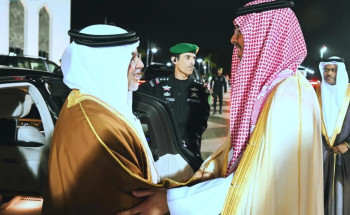 ولي عهد مملكة البحرين يغادر جدة