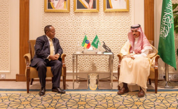 سمو وزير الخارجية يستقبل وزير خارجية إثيوبيا