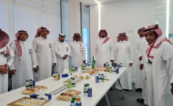 فرع وزارة التجارة بالجوف يقيم حفل معايدة لمنسوبيه