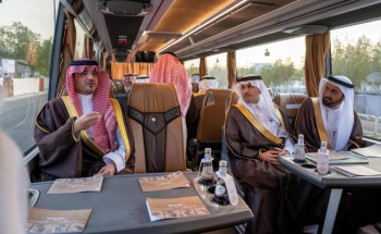 الأمير عبدالعزيز بن سعود يتفقد عددًا من المشاريع التطويرية في المشاعر المقدسة