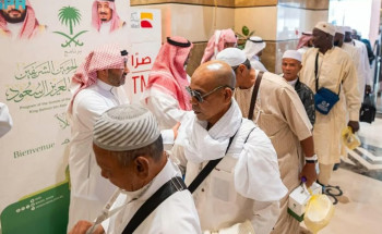 ضيوف برنامج خادم الحرمين للحج يصلون إلى المدينة المنورة