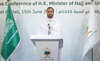 وزير الحج يعلن نجاح خطة تصعيد الحجاج إلى مشعر عرفات في وقت قياسي