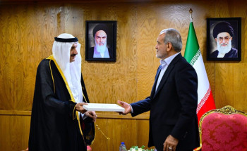 خادم الحرمين الشريفين يبعث رسالة لرئيس الجمهورية الإسلامية الإيرانية