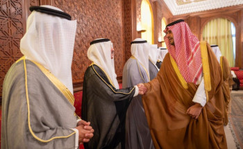 نيابة عن خادم الحرمين الشريفين وسمو ولي العهد.. سمو الأمير تركي بن محمد بن فهد ينقل تعازي القيادة في وفاة سمو الشيخ سالم العلي السالم المبارك الصباح