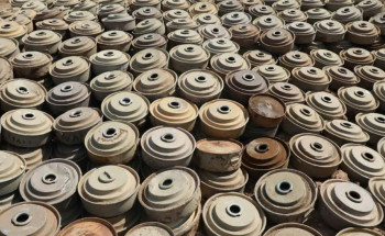 زُرعت بعشوائية في مختلف الأراضي.. “مسام” ينتزع 670 لغماً باليمن خلال أسبوع