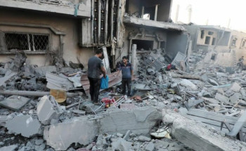 استشهاد 6 فلسطينيين في قصف إسرائيلي غرب خان يونس