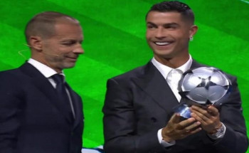 كريستيانو رونالدو يتوج بجائزة الهداف التاريخي لدوري أبطال أوروبا