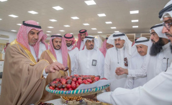وكيل إمارة الجوف للشؤون التنموية يدشن مهرجان الرطب الاول بسكاكا