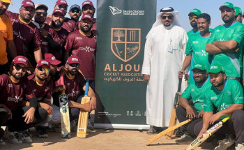 6 فرق و100 لاعب في انطلاقة بطولة الجوف للكريكت