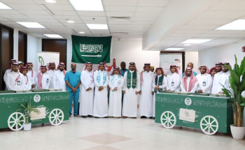 وقاء مكة المكرمة يحتفي باليوم الوطني السعودي الـ 94