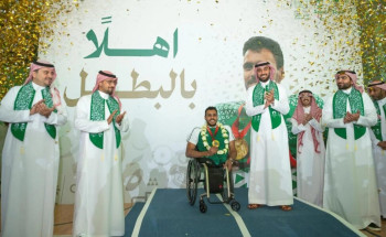 الأمير عبدالعزيز بن تركي يستقبل لاعب القوى القرشي بعد تحقيقه ذهبية ” ألعاب باريس 2024 “