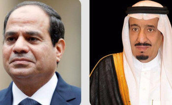 الرئيس المصري يهنئ خادم الحرمين الشريفين وسمو ولي العهد بمناسبة اليوم الوطني الـ (94) للمملكة