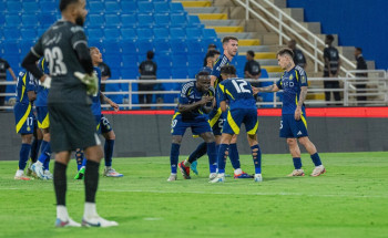 النصر يصعد لدور الـ 16 من كأس خادم الحرمين الشريفين بعد تجاوزه الحزم 2-1