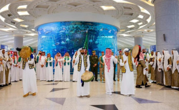 مطار الملك عبدالعزيز الدولي يحتفي باليوم الوطني الـ 94