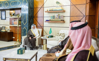 أمير الشرقية يستقبل رئيس غرفة حفر الباطن