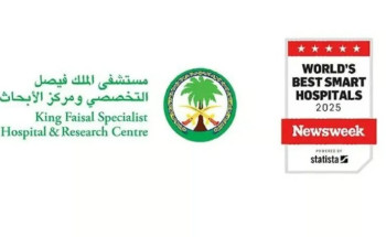 إدراج مستشفى الملك فيصل التخصصي ضمن أفضل المستشفيات الذكية في 2025
