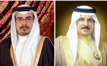 القيادة البحرينية تهنئ خادم الحرمين وولي العهد بمناسبة اليوم الوطني