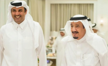 القيادة القطرية تهنئ خادم الحرمين الشريفين بمناسبة اليوم الوطني الـ 94 للمملكة