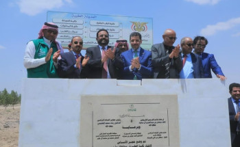 البرنامج السعودي لتنمية اليمن يضع حجر الأساس لحزمة مشاريع تنموية في مأرب