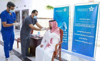 محافظ الخرج يدشّن حملة التطعيم ضدّ الإنفلونزا