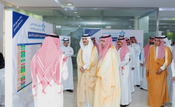 محافظ حفر الباطن يتفقد مقر تجمع حفر الباطن الصحي