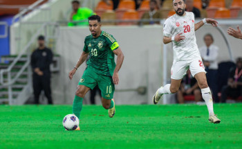 الأخضر يتعثر امام البحرين بالتعادل السلبي