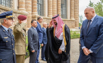 وزير الدفاع الإيطالي يستقبل سمو وزير الدفاع ويعقدان اجتماعًا ثنائيًا موسعًا