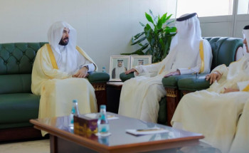 وزير العدل يبحث مع نظيره القطري سبل تعزيز التعاون