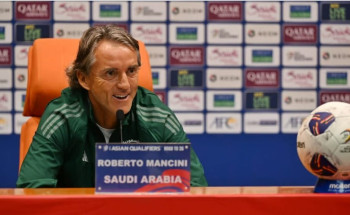 مدرب الأخضر “مانشيني” قبل مواجهة اليابان: نواجه منتخبًا صعبًا.. وقرار فني خلف استبعاد “البليهي”