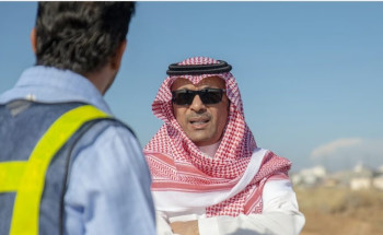 أمين الطائف يتفقد أعمال “مخطط منح جليل” لإيصال التيار الكهربائي