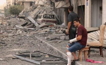 استشهاد 17 فلسطينياً في قصف للاحتلال الإسرائيلي على النصيرات وخانيونس