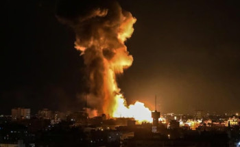 استشهاد سبعة فلسطينيين في قصف إسرائيلي على منزلين شمال قطاع غزة