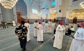 مدير عام فرع وزارة الشؤون الإسلامية بالمدينة يتفقد إدارة المساجد بمحافظة بدر