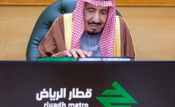 خادم الحرمين الشريفين يفتتح مشروع قطار الرياض